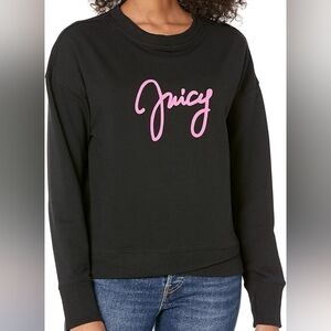 Juicy Sport | Black crewneck sweatshirt- large